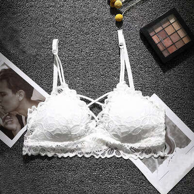

2019 Sexy Lingerie Soft Bras Seamless Lace Bra Women Wireless Thin Padded Underwear
