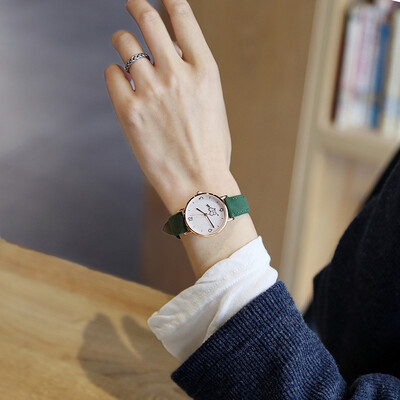 

Ins Korean version of minimalist watches female little fresh literary girls high school students Mori retro trend Harajuku style