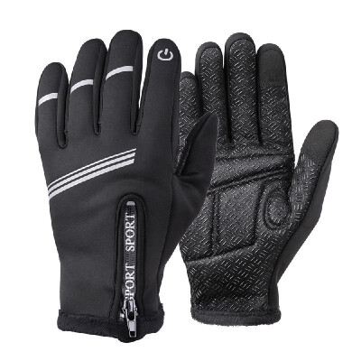 

Winter Cycling Gloves Full Finger Touchscreen Anti-slip Bicycle Warm Gloves Windproof Waterproof Outdoor Skiing Skating Thermal Gl