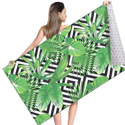 

Gobestart Cute Double-Sided Printed Beach Towel Poncho Swimwear Pool Blanket