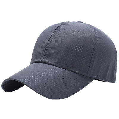 

Summer Solid Color Snapback Unisex Quick Dry Mesh Baseball Cap Outdoor Sun Hat