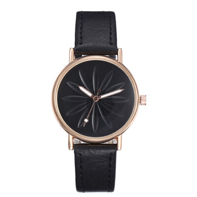 

RM Simple Fashion Creative Ladies Watch Flower Creative Pattern Quartz Watch