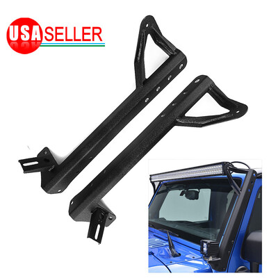 

For Jeep Wrangler JK 07-14 Led Work Light Bar Mount Bracket offroad