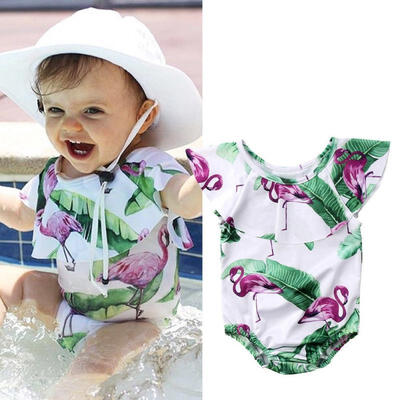 

Toddler Kids Baby Girl Swimsuit Swimwear Bikini Bathing Beachwear 0-4T