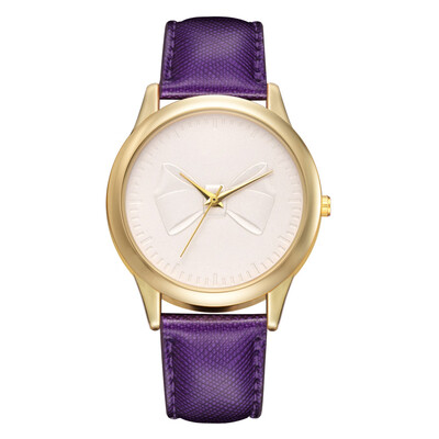 

Womens Watch Cute Bow Student Watch Simple Style Fashion Lady Gift Quartz Watch