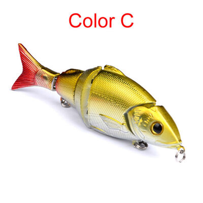 

New Hot Lifelike Fishing Lure Quality Fishing Bait 3D Fishing Tackle 4 Color Jointed lures 221g129cm Swim Lure