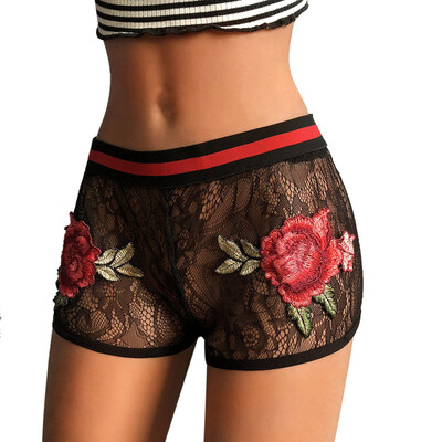

Toponeto New Women Sissy Lace Sexy Hollow Lingerie Babydoll Underpants Bandage Underwear
