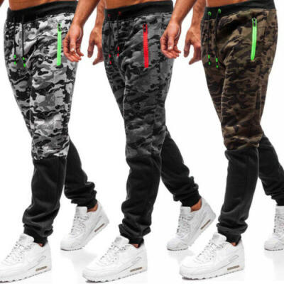 

Mens Casual Slim Fit Sport Gym Pants Running Joggers Long Sweatpants Trousers