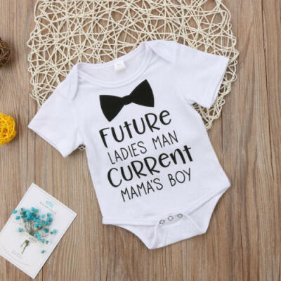 

Cute Toddler Baby Boy Summer Romper Infant Bodysuit Jumpsuit Clothes Outfit Kids