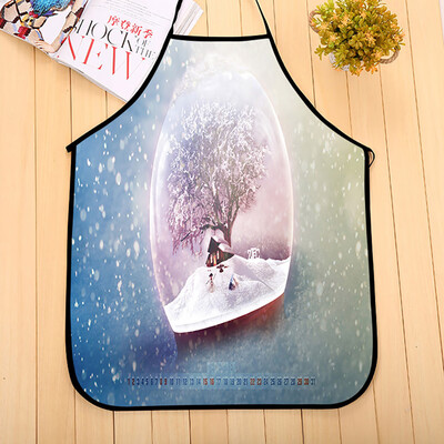 

Siaonvr Christmas Decoration Waterproof Apron Kitchen Aprons Dinner Party Apron