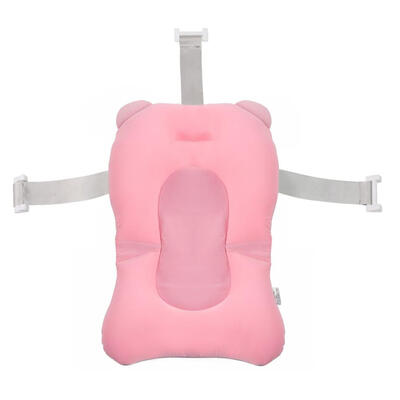 

Baby Shower Bath Tub Pad Non Slip Bathtub Mat Newborn Safety Bath Cushion