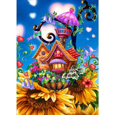 

5D DIY Full Drill Diamond Painting Mysterious Garden Cross Stitch Kit Decor