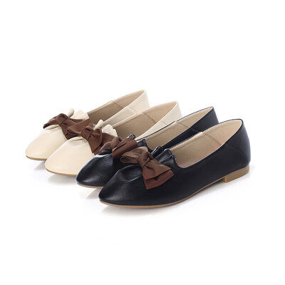 

230-1 Korean fashion sweet banquet slim womens shoes flat with shallow mouth super moved square h