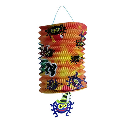 

Halloween Decorations Lights Halloween Childrens Portable Folding Organ Paper Lantern For Party