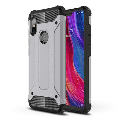 

Rugged Bumper Case Xiaomi Redmi Note 6 Soft TPU Cover Xiomi Redmi Note 6 Pro Hybbid Phone Case Covers Redmi Note 6 Pro Cases
