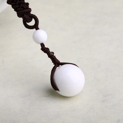 

Natural Obsidian Pendant Couple Crystal Necklace