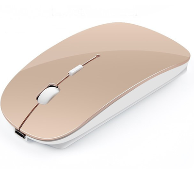 

24GHz Portable Wireless Mouse Silent Button Thin USB Receiver Optical Mice NEW