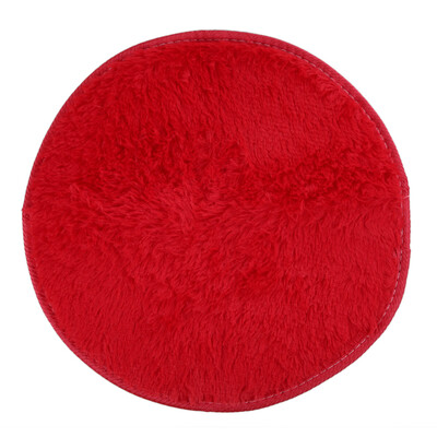 

42cm Fluffy Round Foam Rug Non Slip Shower Bedroom Mat Door Floor Carpet