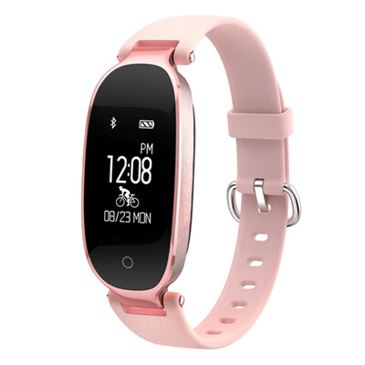 

〖Follure〗S3 Smart Bracelet Waterproof Dynamic Heart Rate Alarm Female Models Step Fitness