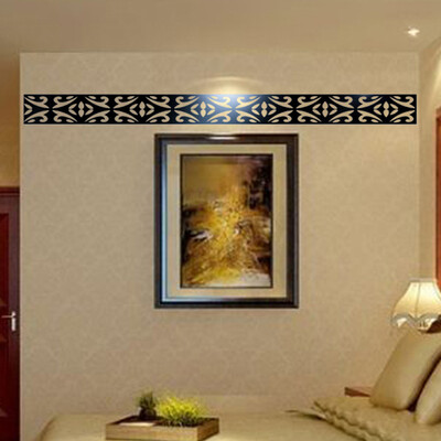 

〖Follure〗10pcs DIY Modern Acrylic Plastic Mirror Sticker Ar-hall Bedroom