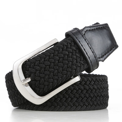 

Unisex belt Quality Canvas Pin Buckle Female belt Casual Sports Elastic force Large size Mens belt Fabric belt Childrens belt