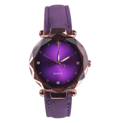 

Ladies belt watch vibrato with the trend of fashion gradient watch