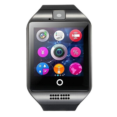 

Wearable Equipment Q18 Smart Watch Multifunctional BT Connection Clock Music Watches Smartwatch