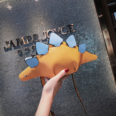 

New Animal Cartoon Girls Shoulder Crossbody Bag Dinosaur Fashion New Cute Shoulder Bag Girl Satchel Small Oblique Messenger Bag