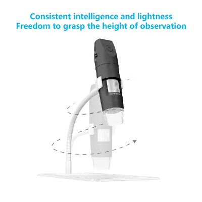 

20MP Multifunctional Wireless Microscope WIFI Portable High-definition Microscopes with 8 Adjustable Brightness LED Lights