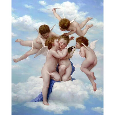 

5D DIY Full Drill Diamond Painting Angel Cross Stitch Embroidery Mosaic Kit