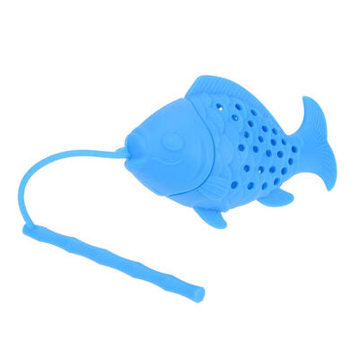

Fish Design Food Grade Silicone Loose Tea Leaf Infuser Filter Strainer