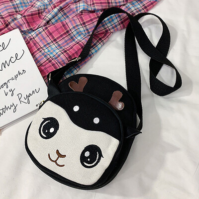 

Tailored Women Fashion Canvas Fawn Coin Purse Shoulder Messenger Casual Bags