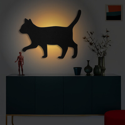

〖Follure〗Novelty 3D Pattern Projection Lamp Wall Night Light Battery Powered Wall Project