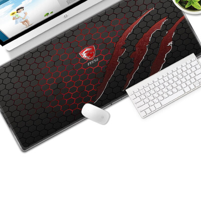 

Professional Gaming Mouse Pad BlueRed Dragon 300x700mm PC Laptop Desktop Computer Mousepad Mat for Dot 2 Lol CSGO Gamer