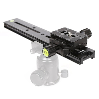 

XILETU LCB-24B Track Dolly Slider Focusing Focus Rail Slider & Clamp&QR Plate Meet Arca Swiss For DSLR Camera Canon