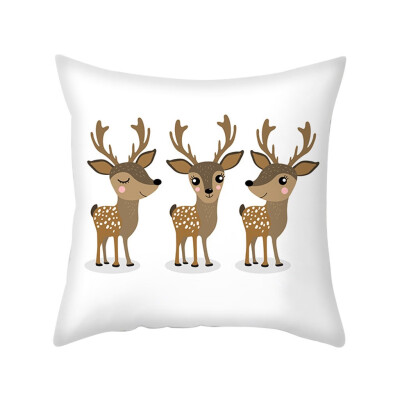 

Tailored Home Nordic Style Cushion Christmas Pillowcase for Living Room Bedroom