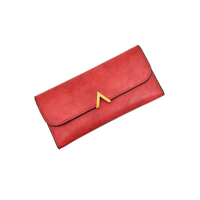 

Korean womens wallets womens long womens multifunctional soft wallets childrens wallets in hand wave