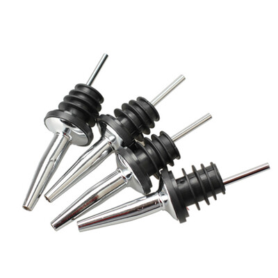 

1PC 4PCS Stainless Steel Wine Bottle Stopper Bar Wine Bottle Spout Pourer Cocktail Bottle Pourers