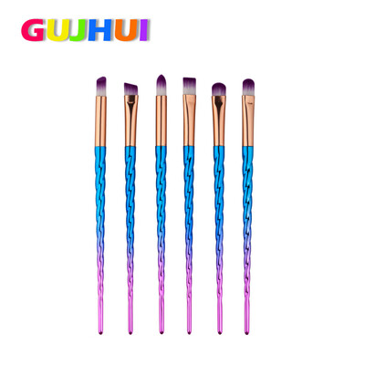 

Toponeto 6PCS Make Up Foundation Eyebrow Eyeliner Blush Cosmetic Concealer Brushes