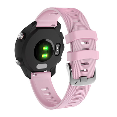 

For Garmin Forerunner 245245M Sport Soft Silicone Replacement Watch Band Strap
