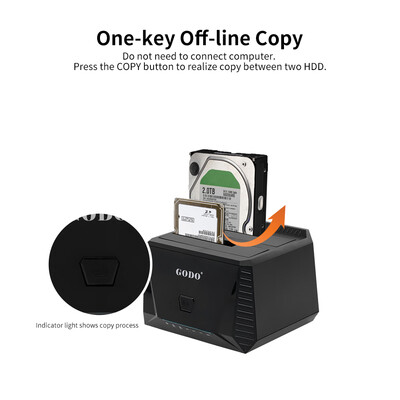 

Hard Drive Docking Station USB 30 to 2535inch SATA Hard Disk Case Dual Bay HDD SSD UASP Fast Speed Tool-free Installation