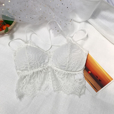 

Women Lace Sexy Beauty Back Comfortable Fashion Strap Vest Tube Top Wrapped Chest Bottoming Underwear