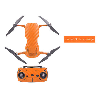 

Tailored Waterproof PVC Carbon Grain Graphic Stickers Full Set Skin for DJI MAVIC AIR