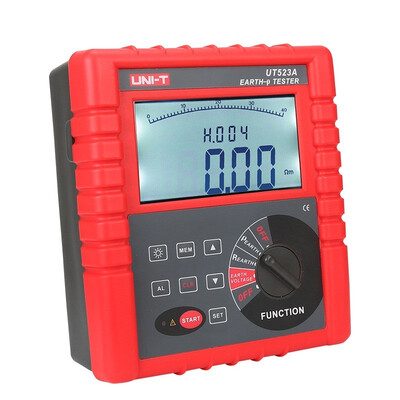 

UNI-T UT523A Digital 234 Pole Earth Ground Resistance Megger Voltage Soil Resistivity Tester Meter RS232