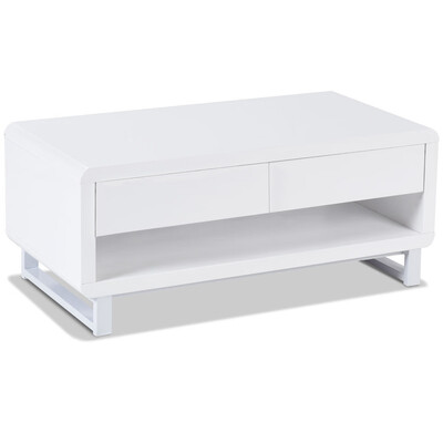 

Bluetooth Speakers Drawer LED Light Modern Coffee Table