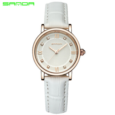 

7 fashion waterproof quartz simple belt couple watch