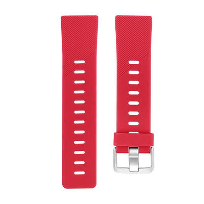

TPU Pure Color Twill Adjustable Watchband Bracelet Strap for Fitbit Versa