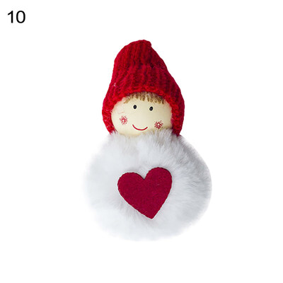 

Christmas Tree Hanging Angel Doll Pendant Ornament with Rope Home Decoration