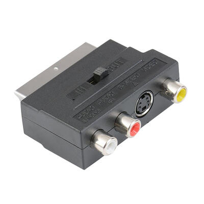 

Universal 21Pin SCART Port to RCA AV -Video Port Converter Adapter