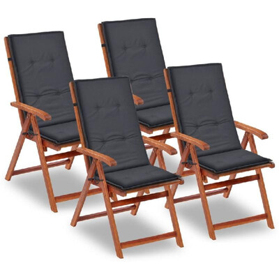 

Garden Chair Cushions 4 pcs Anthracite 472"x197"x118"